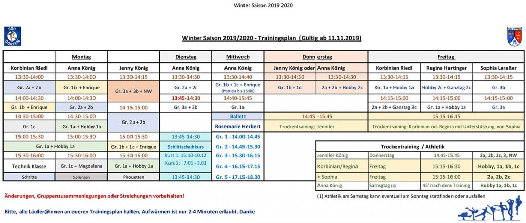 trainingsplan